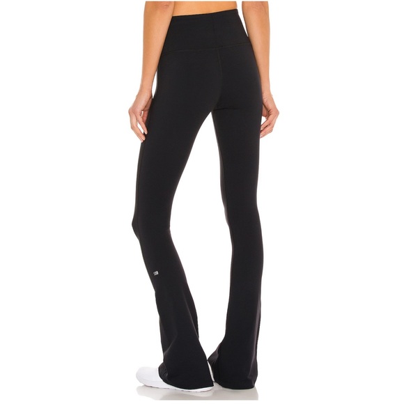 Splits59 Raquel High Waist Flare Legging in Black XXL Short - Picture 4 of 11